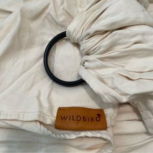 WildBird Modal Ring Sling Baby Carrier in Ivory